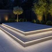 Decking LED Light Natural White Neon Flex 4000K 24V 6x12mm IP67 Waterproof Cut Anywhere