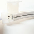 Cool White Neon Flex 6000K 16x16mm 220V 240V Top Bend IP65 10cm Cut with UK Plug - ATOM LED