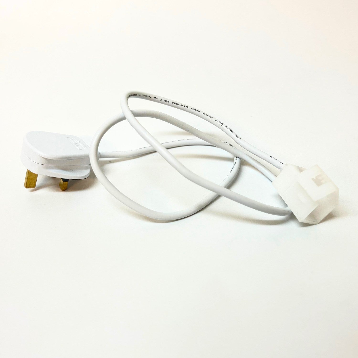 Cool White Neon Flex 6000K 16x16mm 220V 240V Top Bend IP65 10cm Cut with UK Plug - ATOM LED