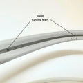 Warm White Neon Flex 3000K 16x16mm 220V 240V Top Bending IP65 10cm Cut with UK Plug - ATOM LED