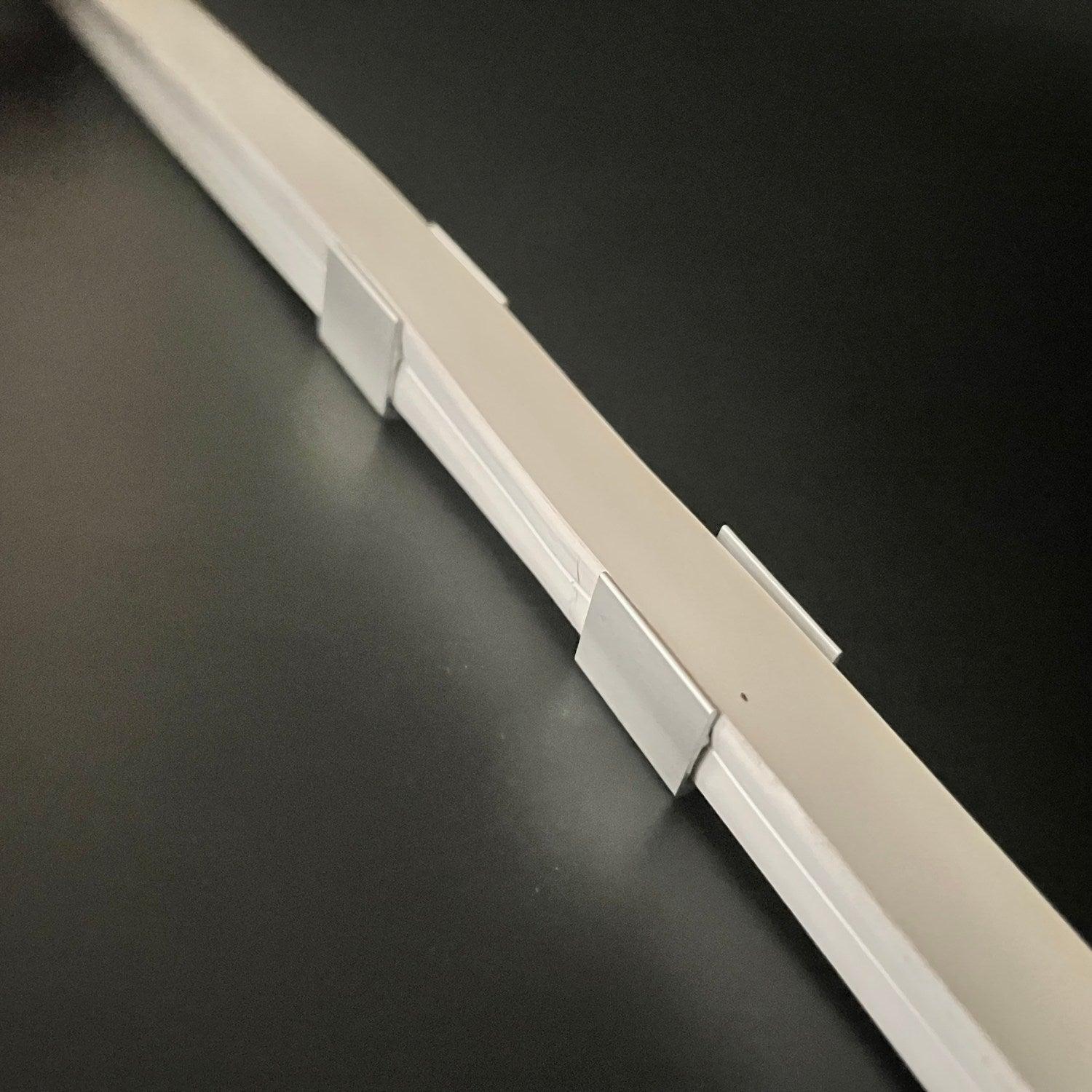 Cool White Neon Flex 6000K 16x16mm 220V 240V Top Bend IP65 10cm Cut with UK Plug - ATOM LED