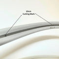 Natural White Neon Flex 4000K 16x16mm 220V 240V Top Bend IP65 10cm Cut with UK Plug - ATOM LED