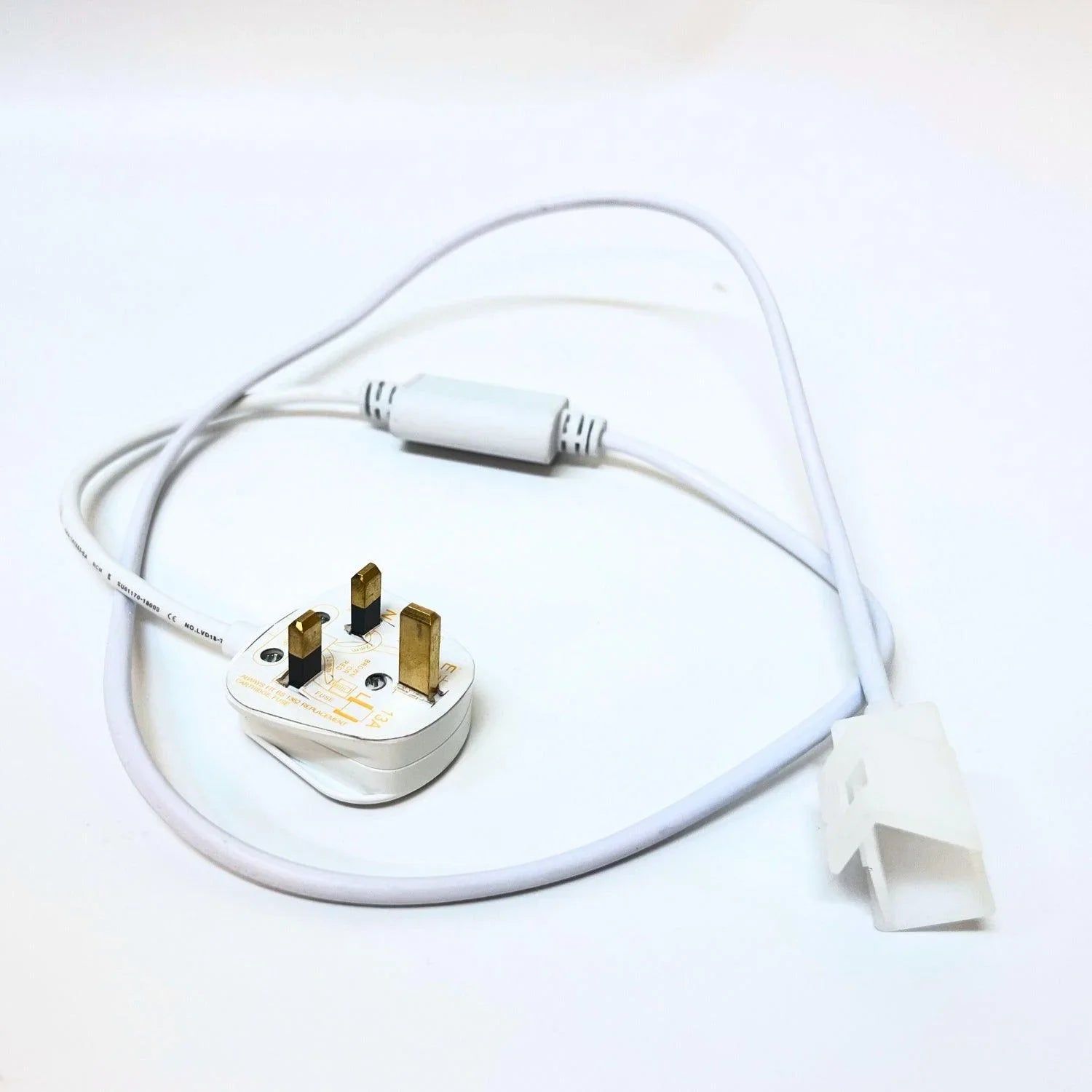 LED Neon Flex 220V 240V 16x16mm Single Colour Connector for 20cm cut ...