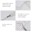 Mini Blue LED Neon Flex DC 12V 6x12mm 120LED/m IP65 Waterproof 1cm Cut - ATOM LED