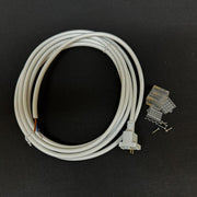 Front Cap with Wire For Single Colour LED Neon Flex 24V 10x20mm IP68