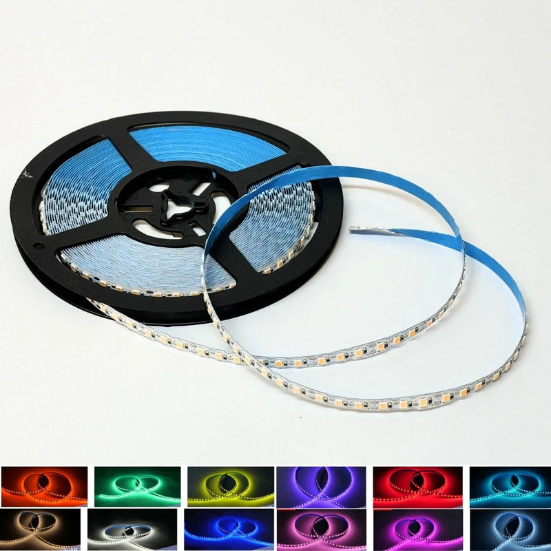 Led Strips 12V SMD2835 S Shape Bendable 120 Leds/m 6mm 5 Metre