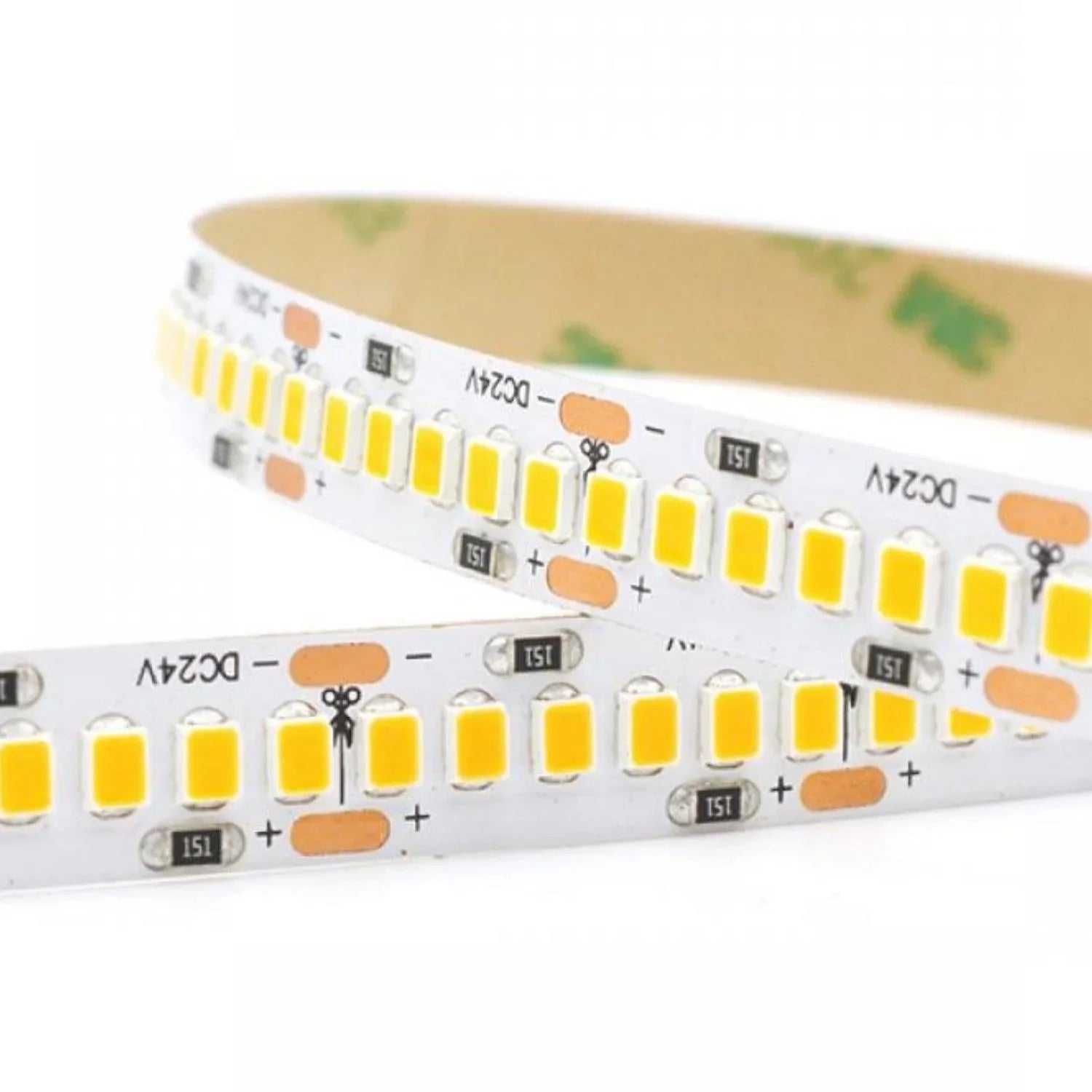 Blue LED Strip Light 12V 240 LEDs/m 1200 LEDs IP20 Non Waterproof 5 Metre Strip - ATOM LED