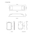 LTECH M1+M4-5A: dimensions — manufacturer manual