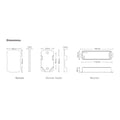 LTECH M4+M4-3A: dimensions — manufacturer manual