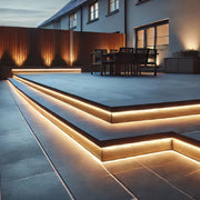 MaxiFlex 8x16mm IP67 LED neon flex — driveway and landscape 24V outdoor