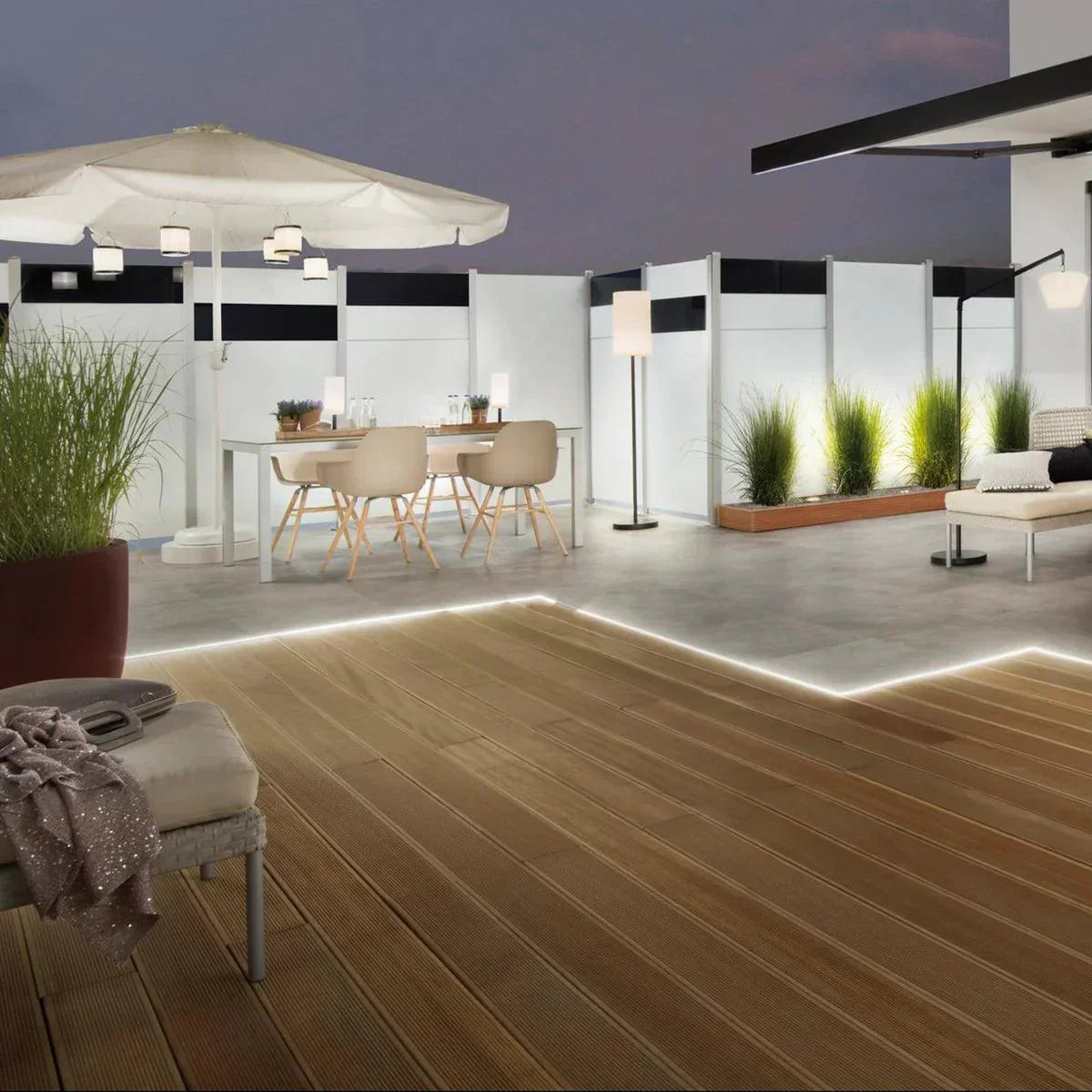 MaxiFlex 8x16mm neon flex — country home estate boundary perimeter (image 3)