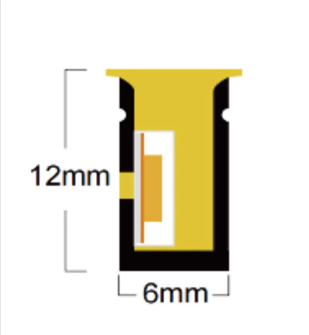 MaxiFlex 8x16mm neon flex — long single-feed 15m residential garden run (image 4)