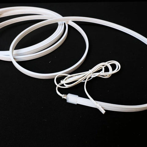 Mini Warm White Neon Flex 2700K 4x8mm IP65 168 LEDs/m 0.5mm cut points ...