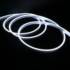 Mini Cool White Neon Flex 6000K 4x8mm IP65 Waterproof 168 LEDs/m