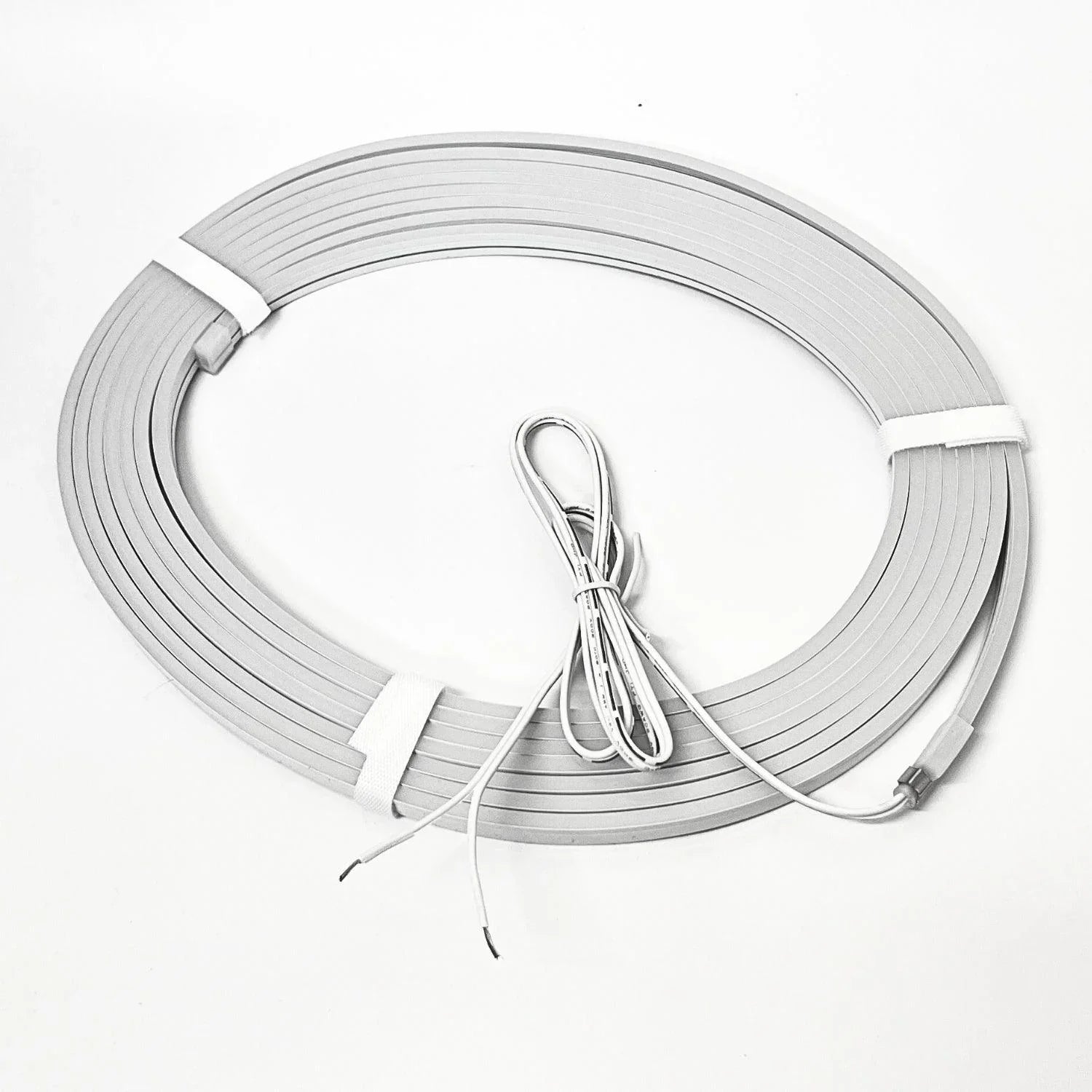 Mini Cool White Neon Flex 6000K Mini 24V 4x10mm IP65 Waterproof 168LEDs/m - ATOM LED