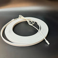 Mini Warm White Neon Flex 3000K Mini 24V 4x10mm IP65 Waterproof 168 LEDs/m - ATOM LED