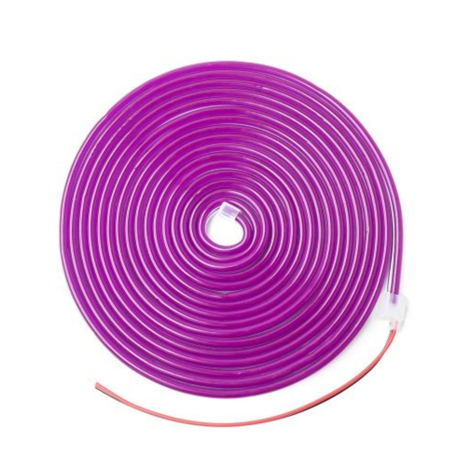 Mini Purple LED Neon Flex 12V 6x12mm 120LED/m IP65 Waterproof 1cm Cut - ATOM LED