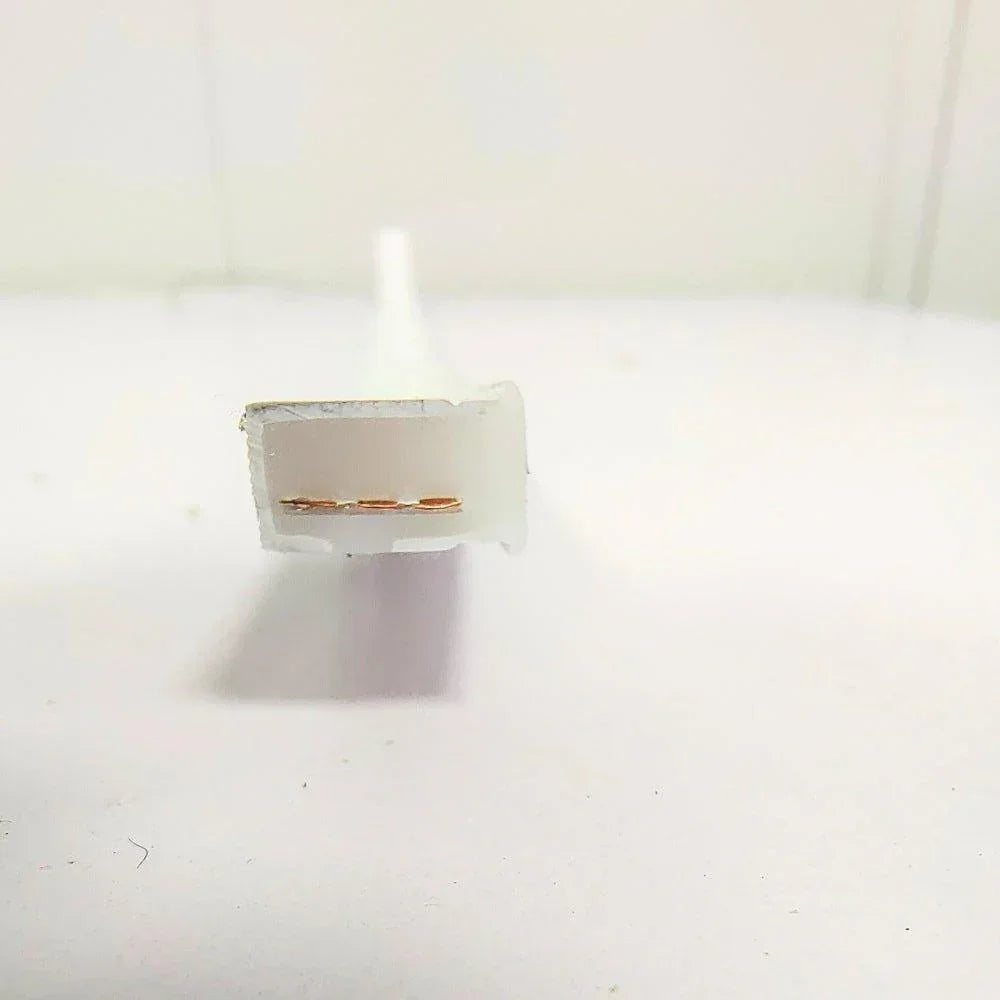 Natural White 4000K 8x16mm neon flex — UK plug end connection and waterproof termination