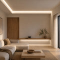 Natural white 4000K COB LED strip 24V 8mm 5 metre ceiling cove