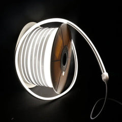 Natural White Neon Flex 220V 240V Wireless 8x16mm 120LEDs/m IP65 Waterproof with UK Plug - UK LED Lights