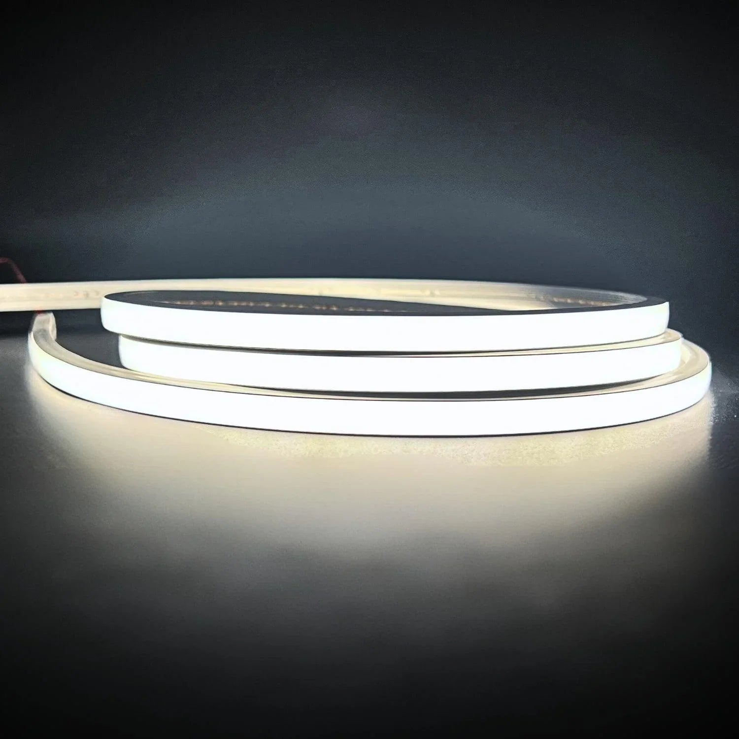 Natural White Neon Flex 4000K 24V Top Bending 10x6mm IP65 Waterproof 280LEDs/m - ATOM LED