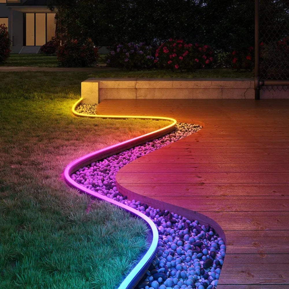 RGB Neon Flex 10x20mm 48V 10x20mm IP68 Waterproof 30m Run