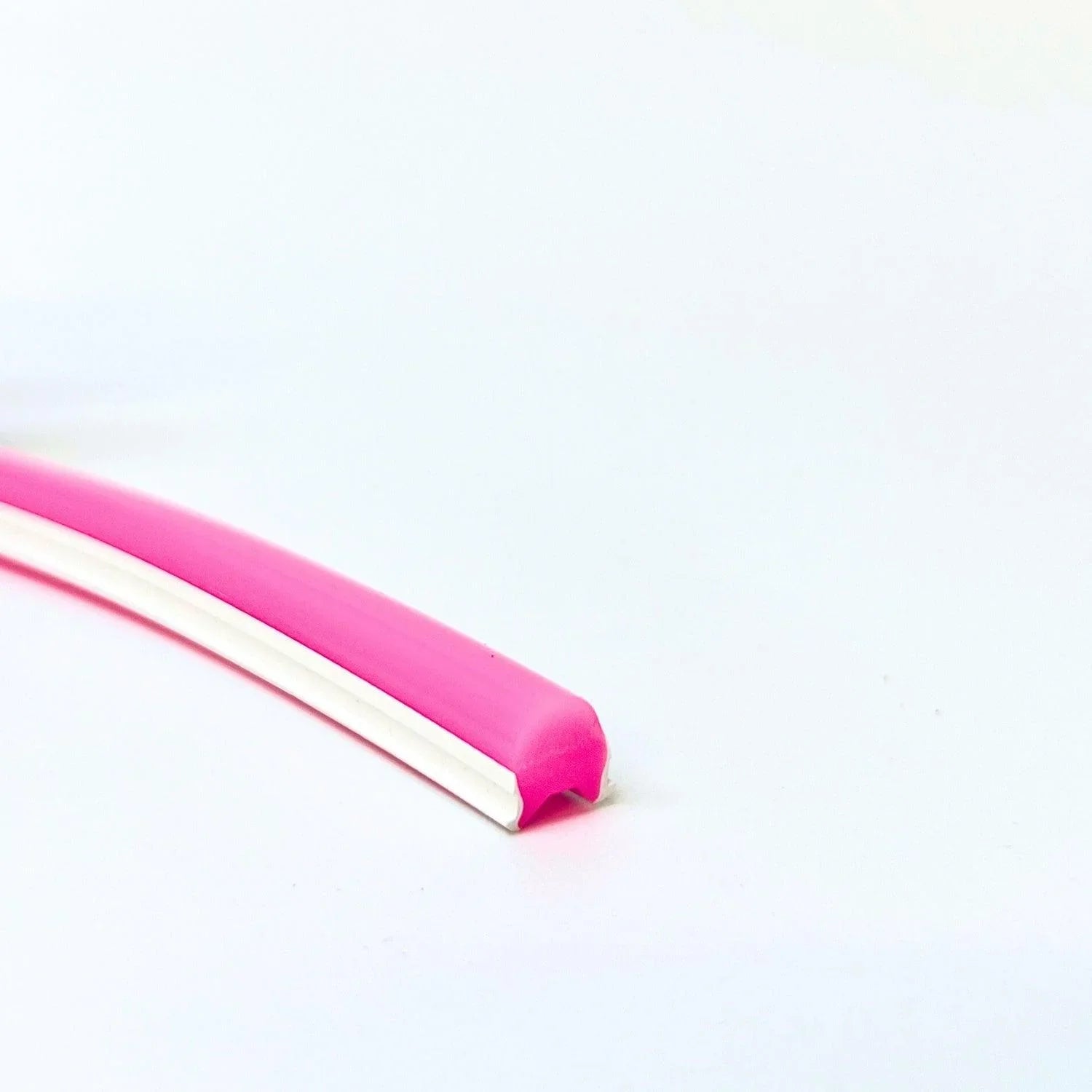 Rose Red Silicone Neon Flex Tube Diffuser Body for LED Strip Lights Neon Signs 8mm - ATOM LED