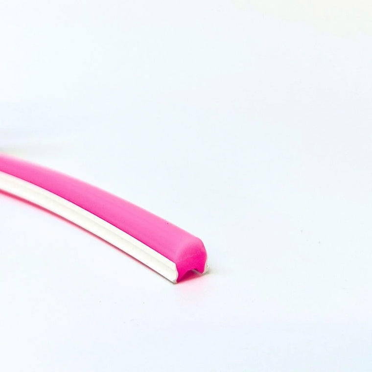 Rose Red Silicone Neon Flex Tube Diffuser Body for LED Strip Lights Neon Signs 8mm - ATOM LED