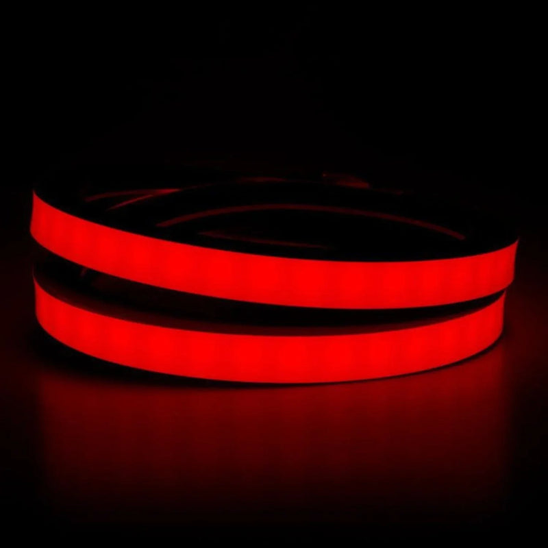 Red LED Neon Flex 220V 240V Top Bending 20cm Cutting IP65 with UK Plug - ATOM LED