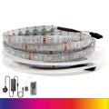 RGB LED Strip 12V IP65 Waterproof 60LED/m 5 metre Kit — ATOM LED