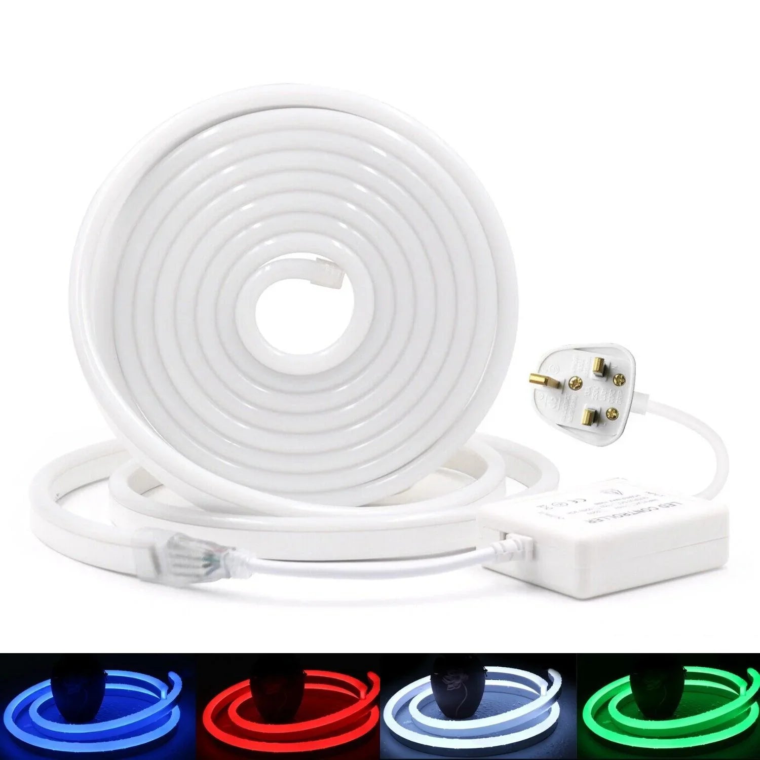 RGB Neon Flex 220V 240V 10x20mm IP65 WIFI App Control work with Alexa and Google