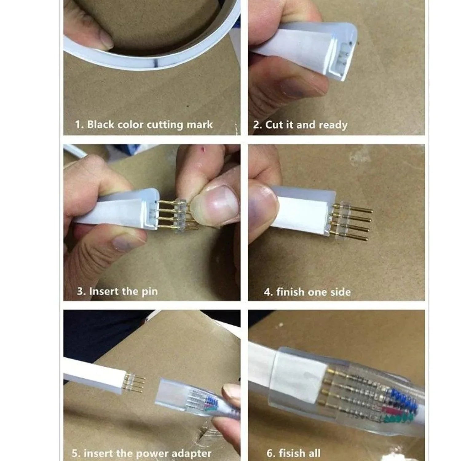 RGB Neon Flex 220V 240V 10x18mm IP67 Wireless WIFI App Control work with Google and Alexa - ATOM LED