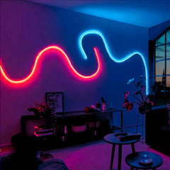 RGB Neon Flex Light DC 12V 8x18mm IP65 Waterproof with Music Controller Kit - ATOM LED