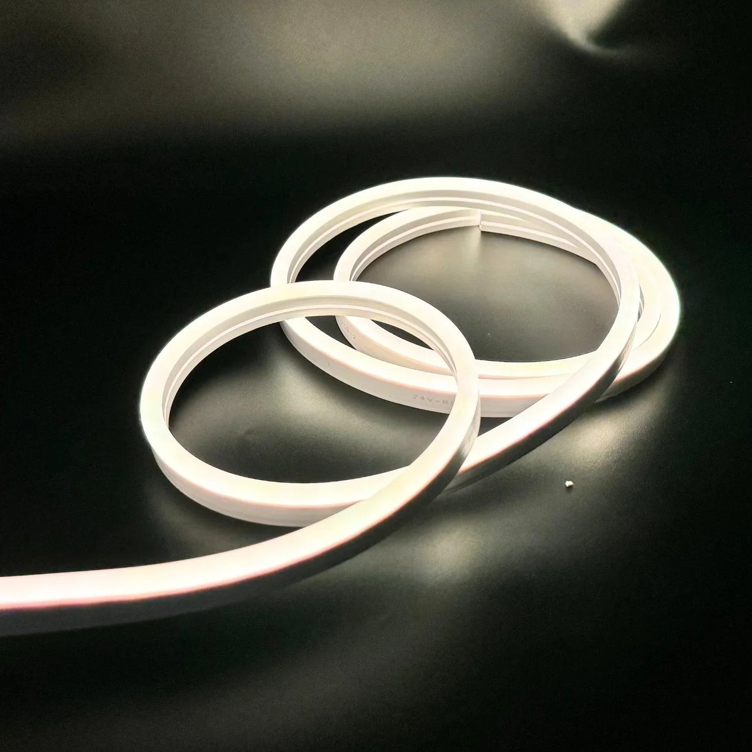 RGB Neon Flex Rope Light DC 24V 8x18mm IP65 Waterproof with Music ...