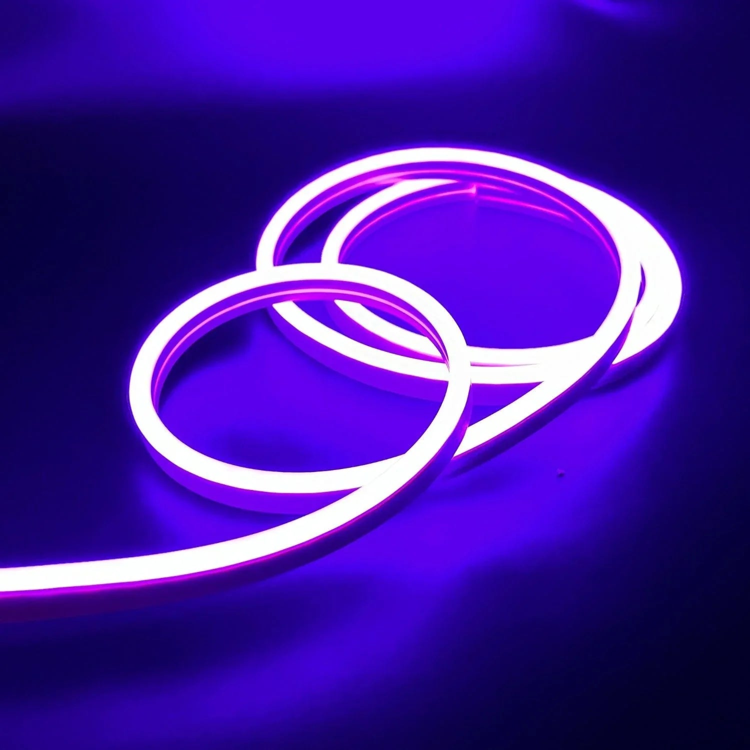 RGB Neon Flex Light DC 12V 8x18mm IP65 Waterproof with Music Controller Kit - ATOM LED