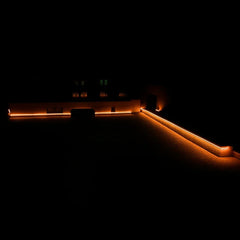 RGBW (3000K) LED Neon Flex 13x13mm IP67 Waterproof 48V 20 Metre