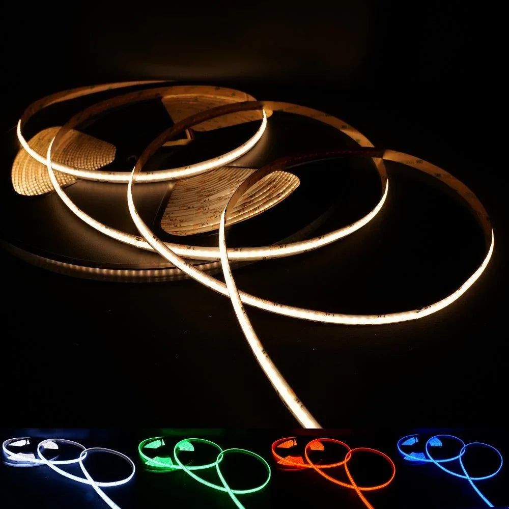 RGB CCT COB LED Strip 24V IP20 non-Waterproof 840 LEDs/m