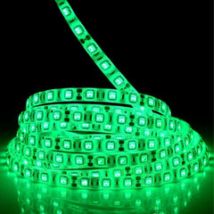 SMD5050 Green LED Strip 12V IP65 Waterproof 60LED/m 5 metre - UK LED Lights