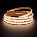 Warm White 3000K Special COB LED strip, 24V, 10mm wide, illuminated reel
