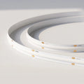 Special COB LED strip white finish and 24V solder pads