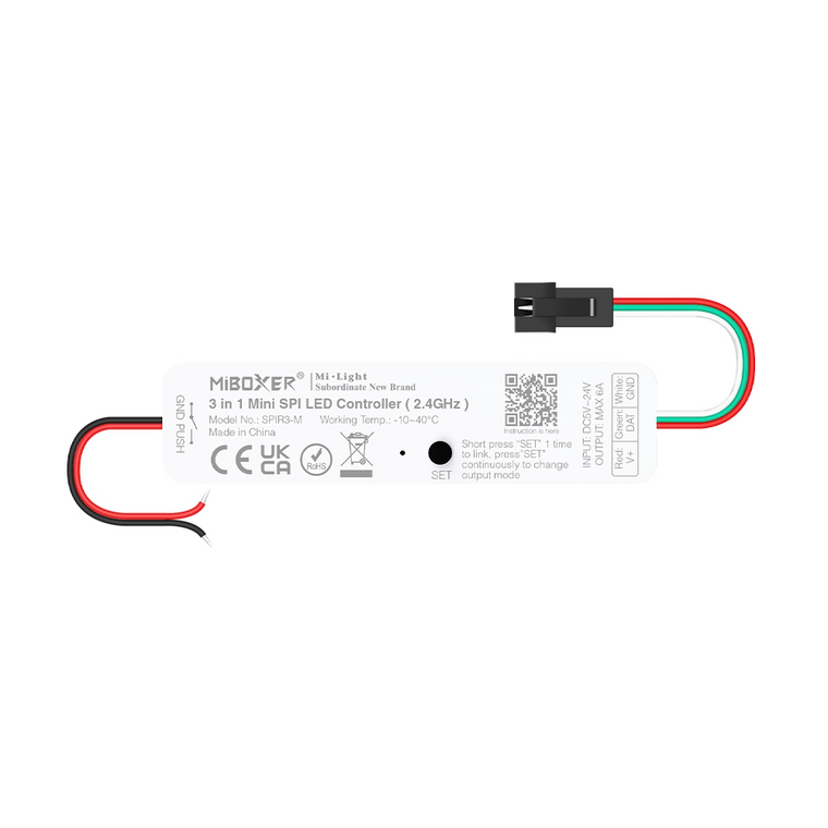 MiBoxer Mini 3 in 1 SPI LED controller (2.4GHz) SPIR3-M — ATOM LED
