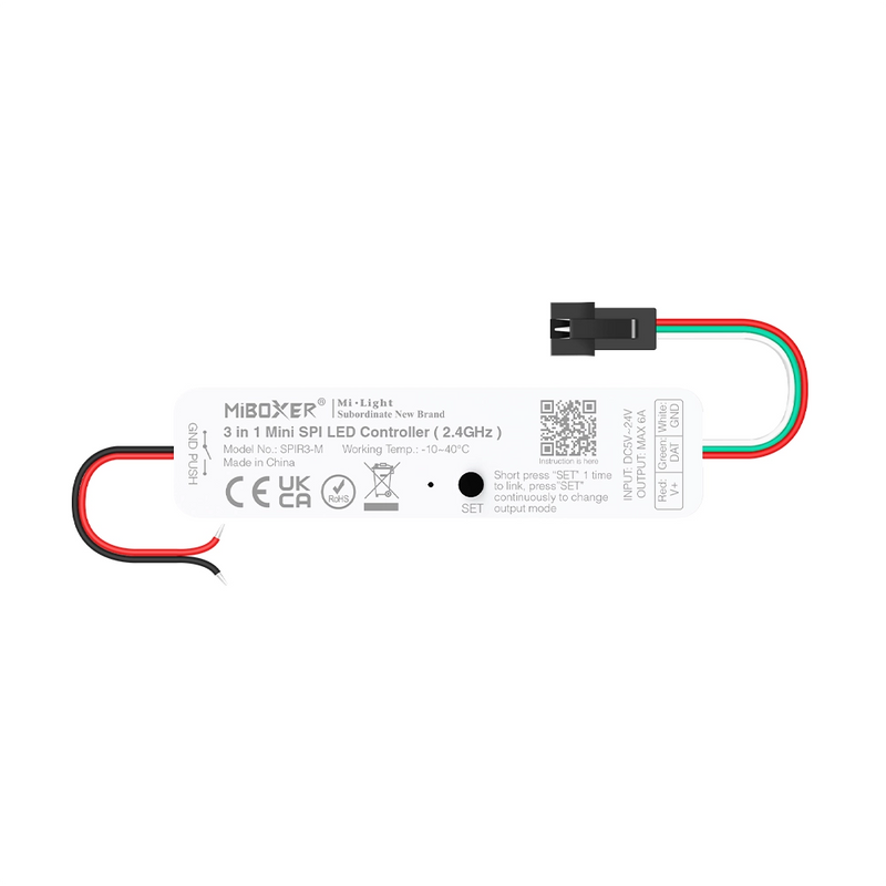 MiBoxer Mini 3 in 1 SPI LED controller (2.4GHz) SPIR3-M — ATOM LED