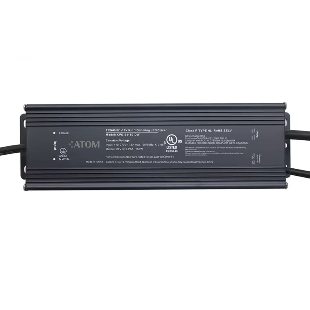 24V IP66 Triac Dimmable Power Supply Driver Constant Voltage 300W