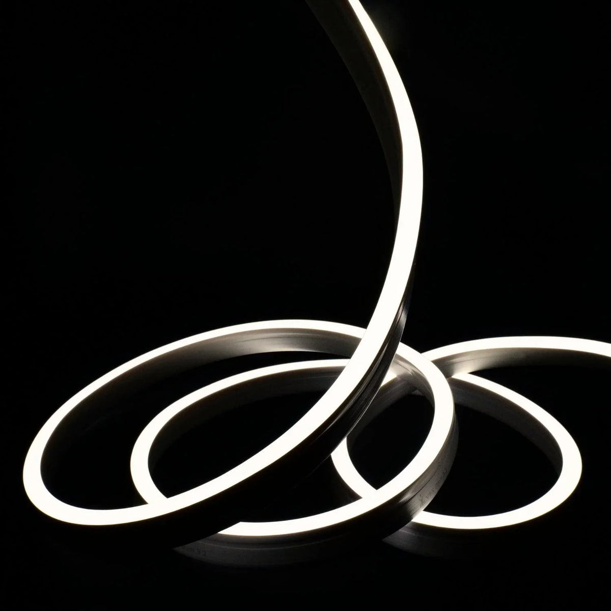 Ultra Long Natural White Neon Flex 48V 10x20mm IP68 Waterproof 50m ...