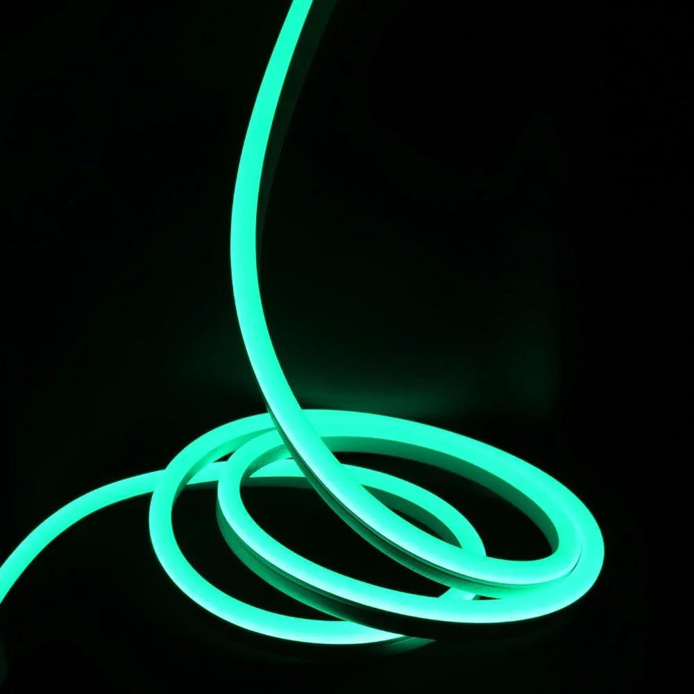 Extra Long 15x25mm RGB Neon Flex 24V 48V IP68 Waterproof 30m – ATOM LED