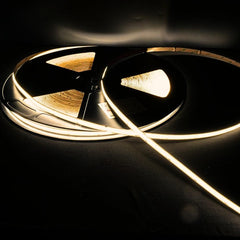 Ultra Long Warm White 3000K COB LED Strip 48V 480LEDs/m IP20