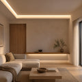 Warm white 3000K COB LED strip 24V 8mm 5 metre ceiling cove