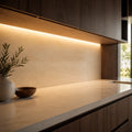 Warm white 3000K COB LED strip 24V 8mm 5 metre under cabinet