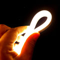 Warm White Neon Flex 24V 8x16mm 120LEDs/m IP65 Waterproof 5cm Cut - UK LED Lights