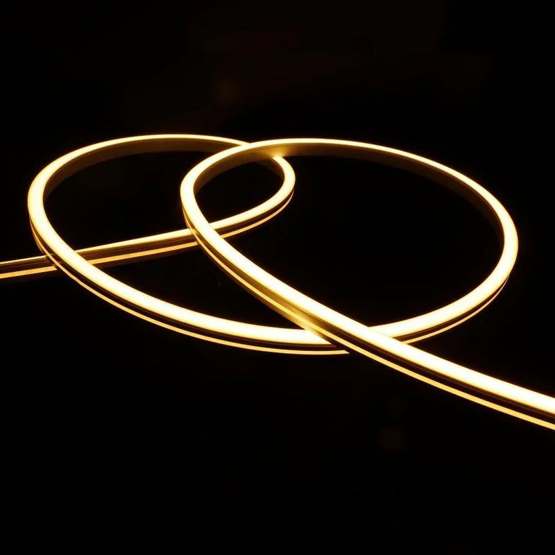 Warm White Neon Flex 2700K 24V 6x12mm IP67 Waterproof 1cm Cut - UK LED Lights